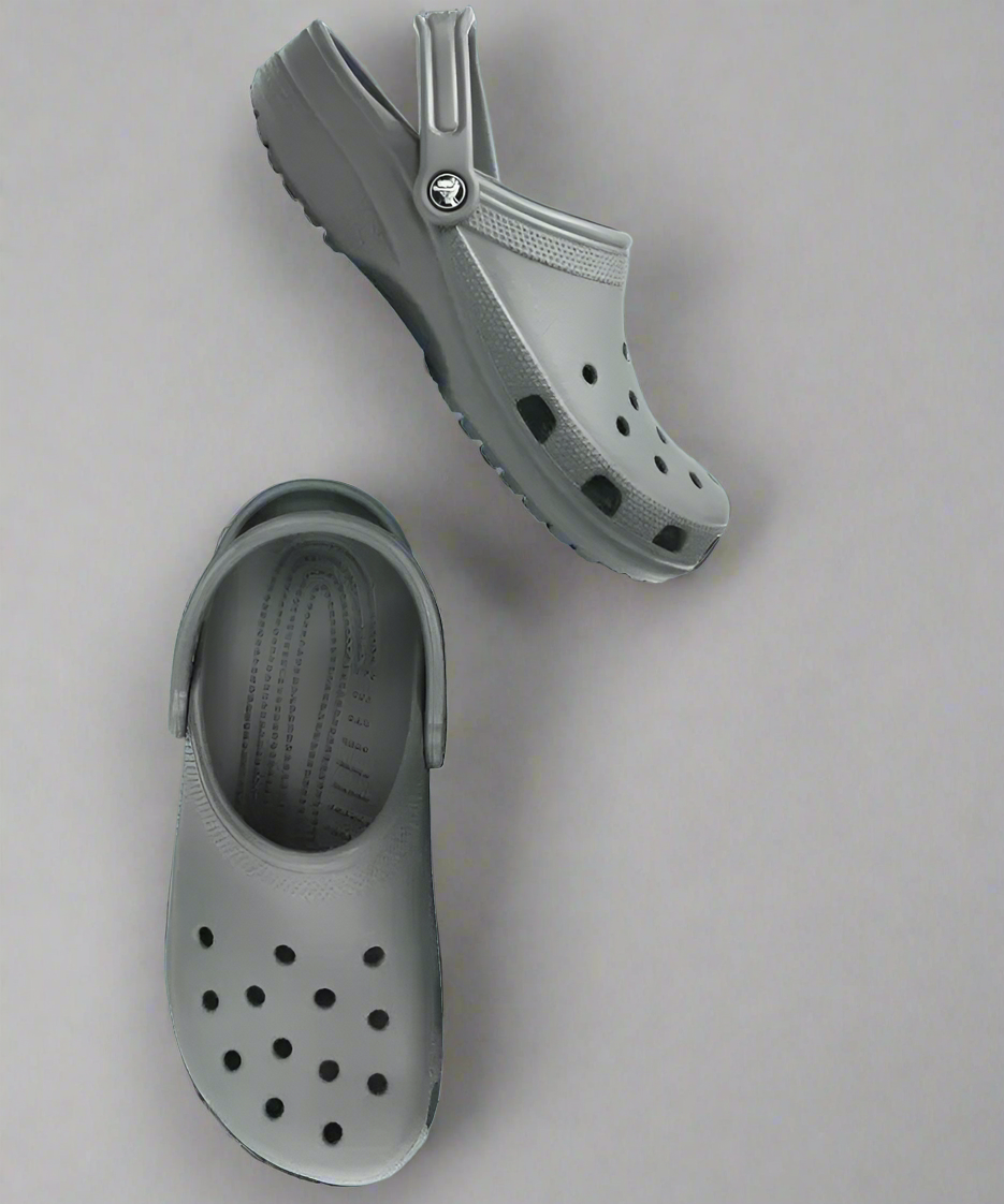 Men Grey Clogs Sandal-10001-0da – Discount Store