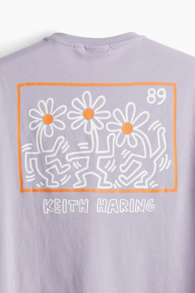 Regular Fit T-shirt -Purple/Keith Haring -0973277055
