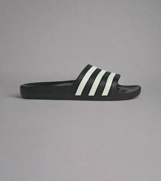 Adilette aqua slides-blck/ivory-Ji1405