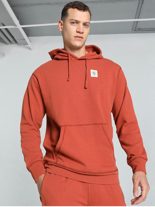 Hoodie with logo applique-621358 41