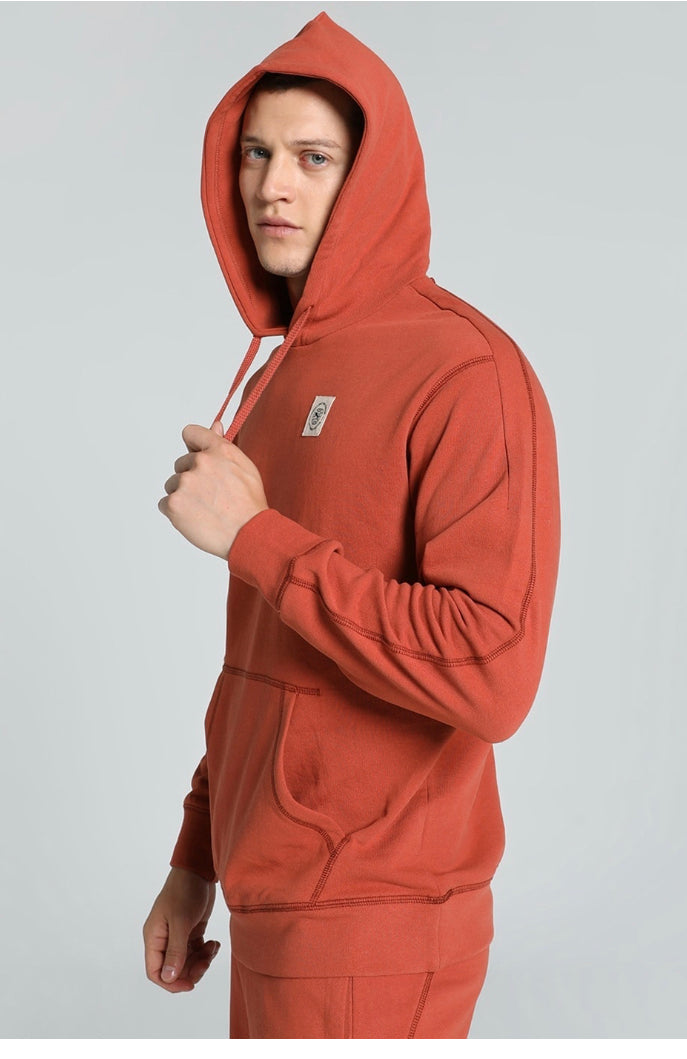 Hoodie with logo applique-621358 41