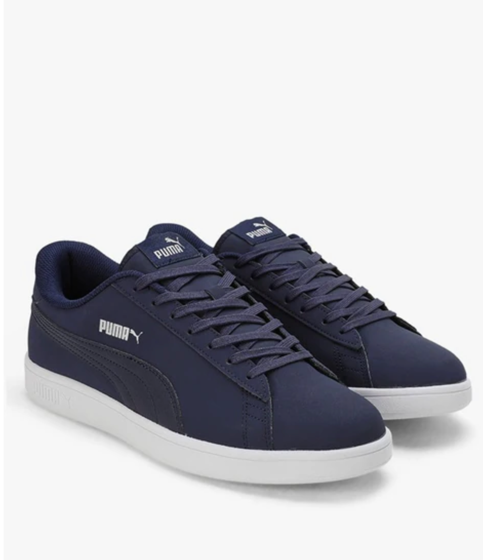 Men Smash V2 Buck Lace-Up Sneakers -395712 03
