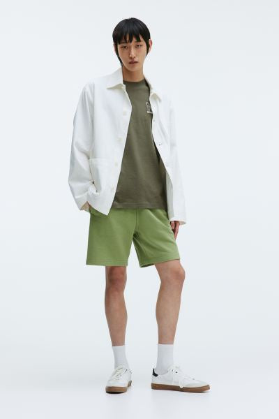 Loose Fit T-shirt -Khaki green/NSD -1195571007