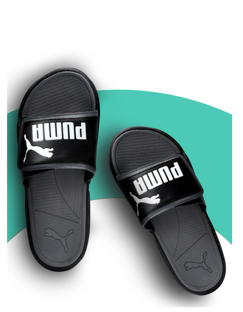 Teal clearance puma slides