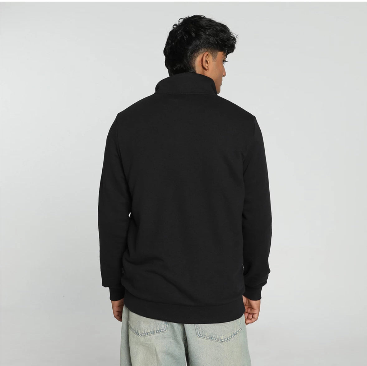 Men solid padded jacket-68715401