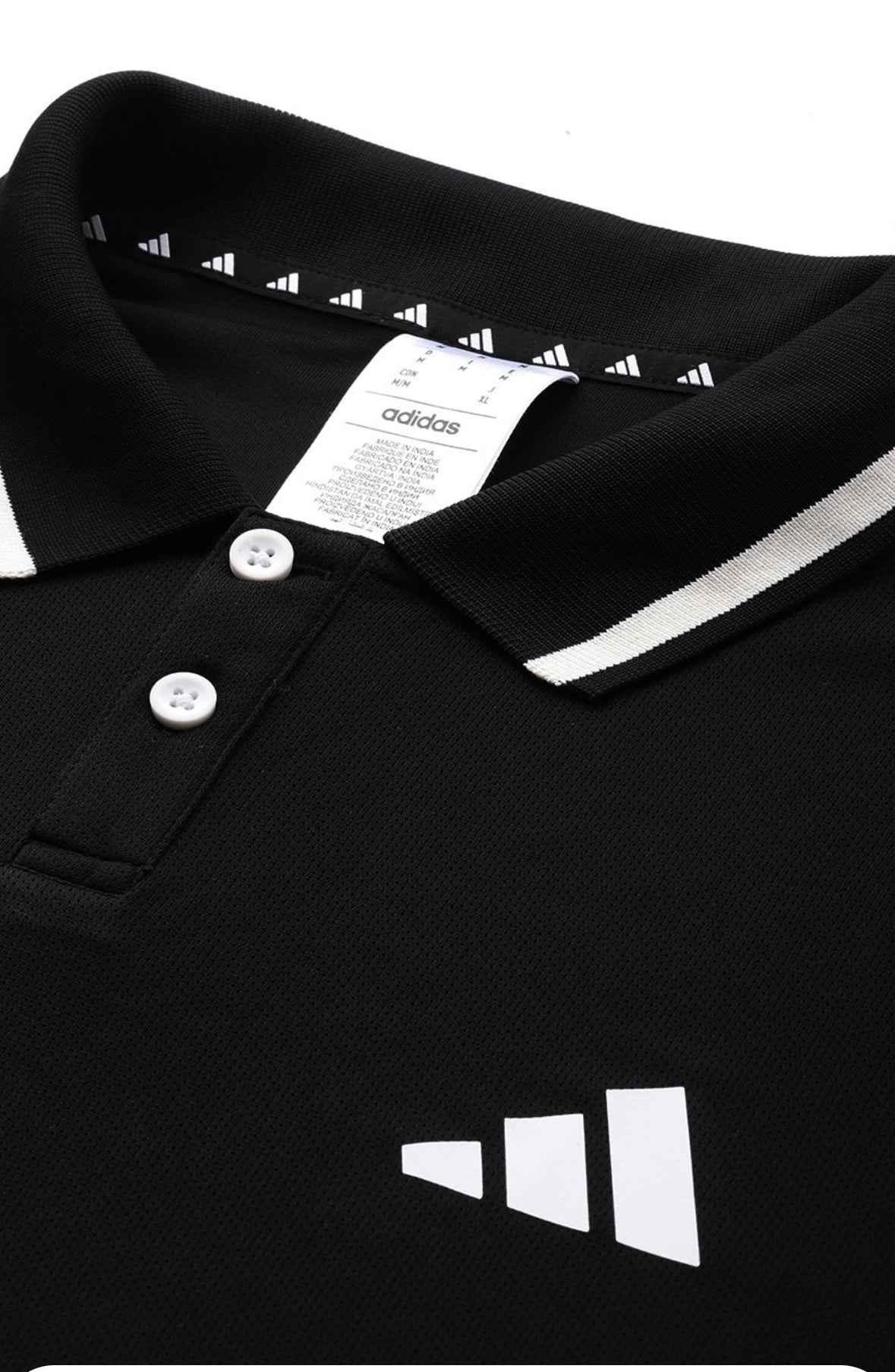Adidas Brand Logo Training Polo T-Shirts-jd9181