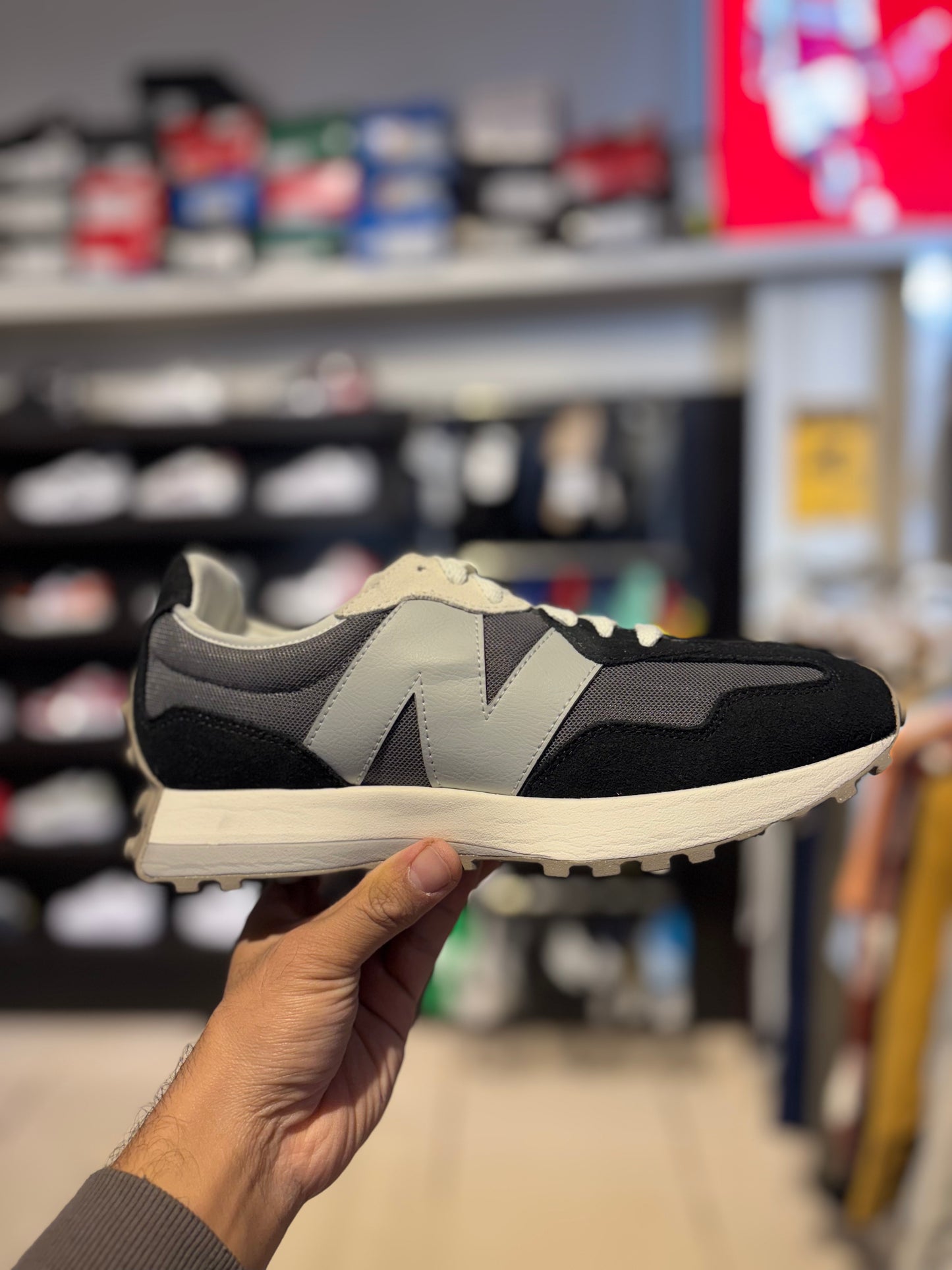 New Balance 327 grey-U327lnb