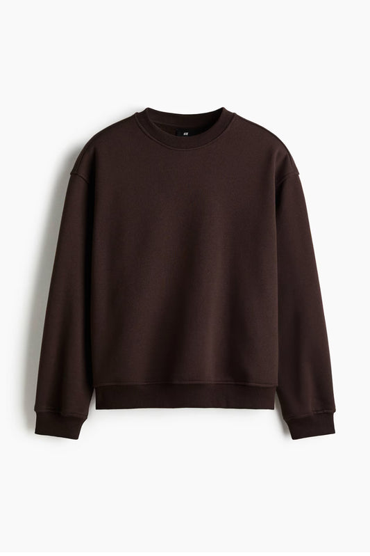 Loose fit sweatshirt Brown-1308076004