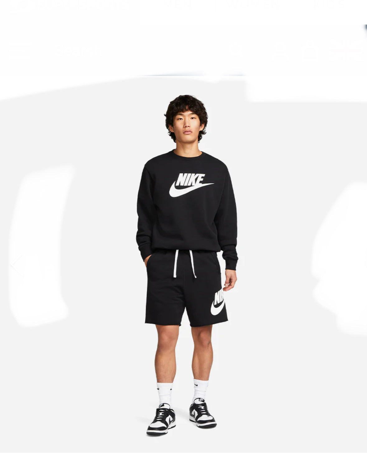 Men's Nike Club Alumni French Terry Shorts - Black -Dx0503-010