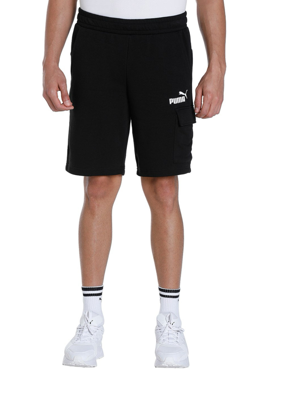 Puma Solid Men Black Sports Short-673366 01