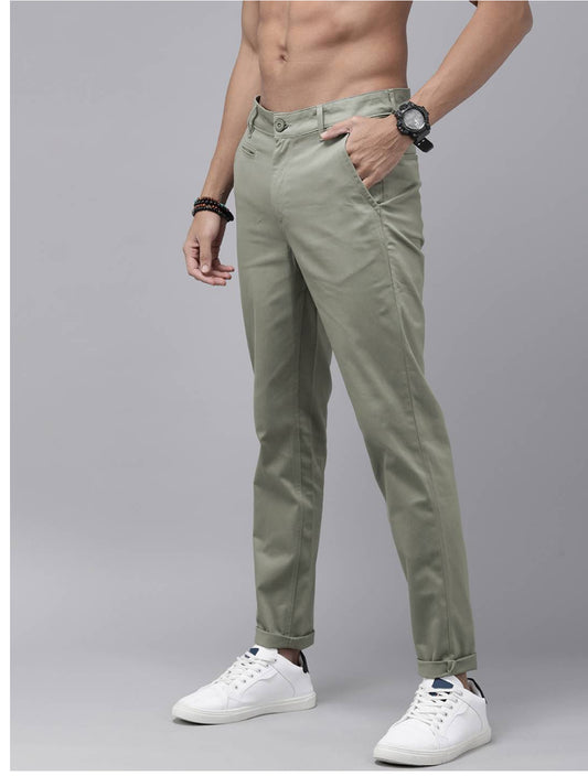 Men Budford Satin Stretch Chinos -23824112