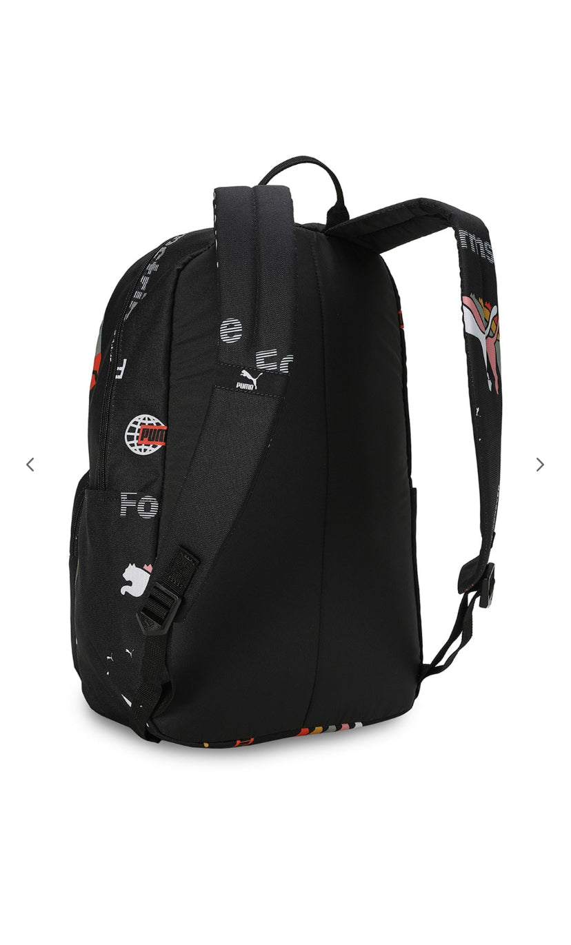 Brand Print Laptop Backpack-079985 05