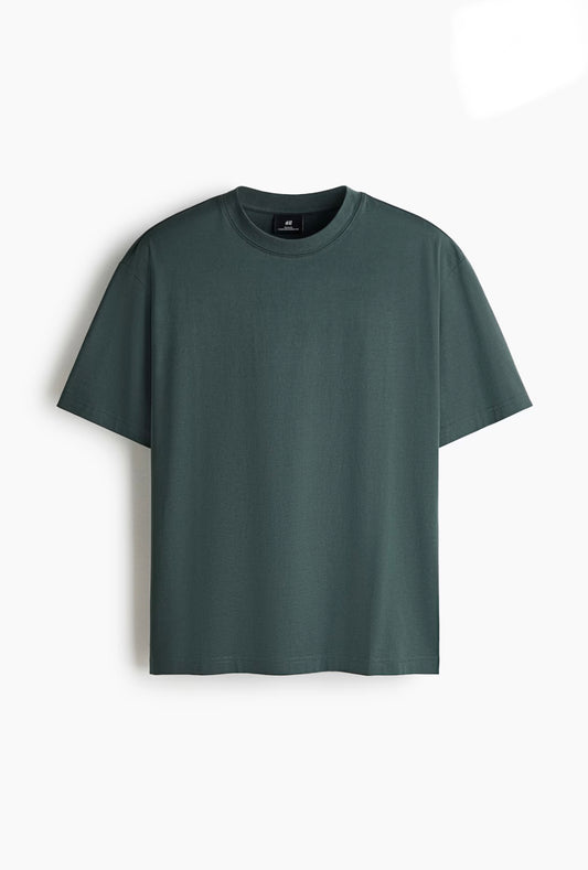 LOOSE FIT T-SHIRT -Dark teal -1309319016