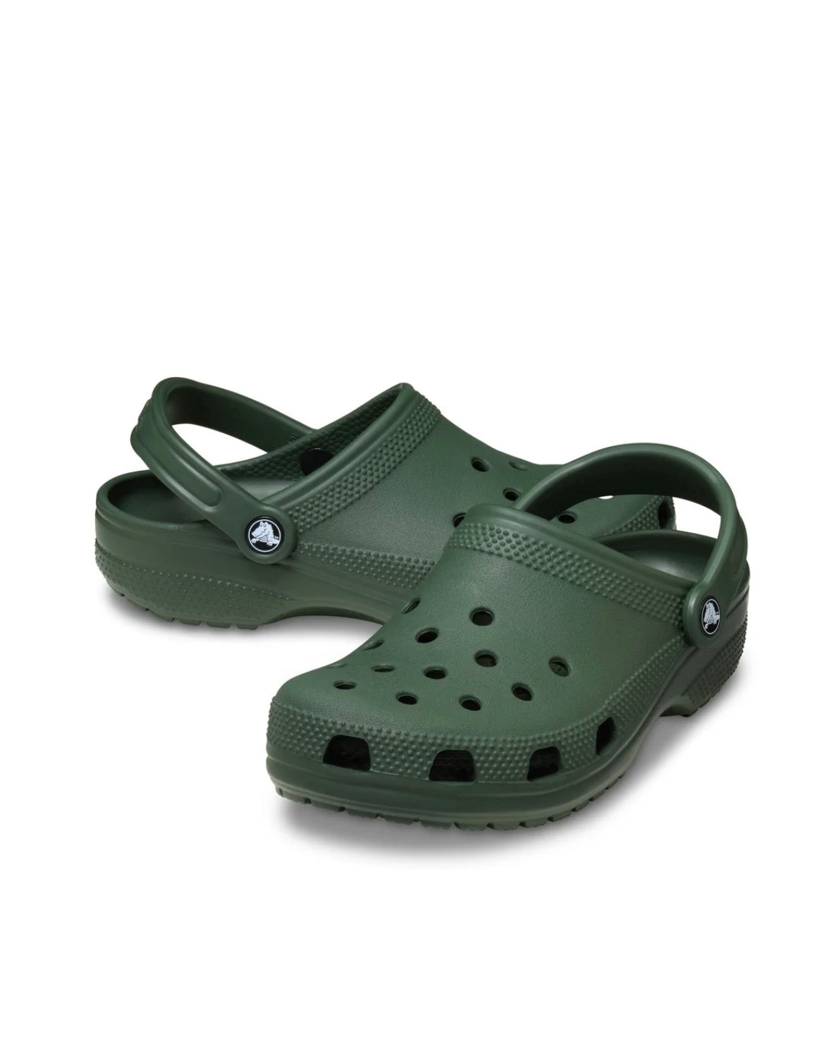 Clogs sandal Dark green-10001-3cm