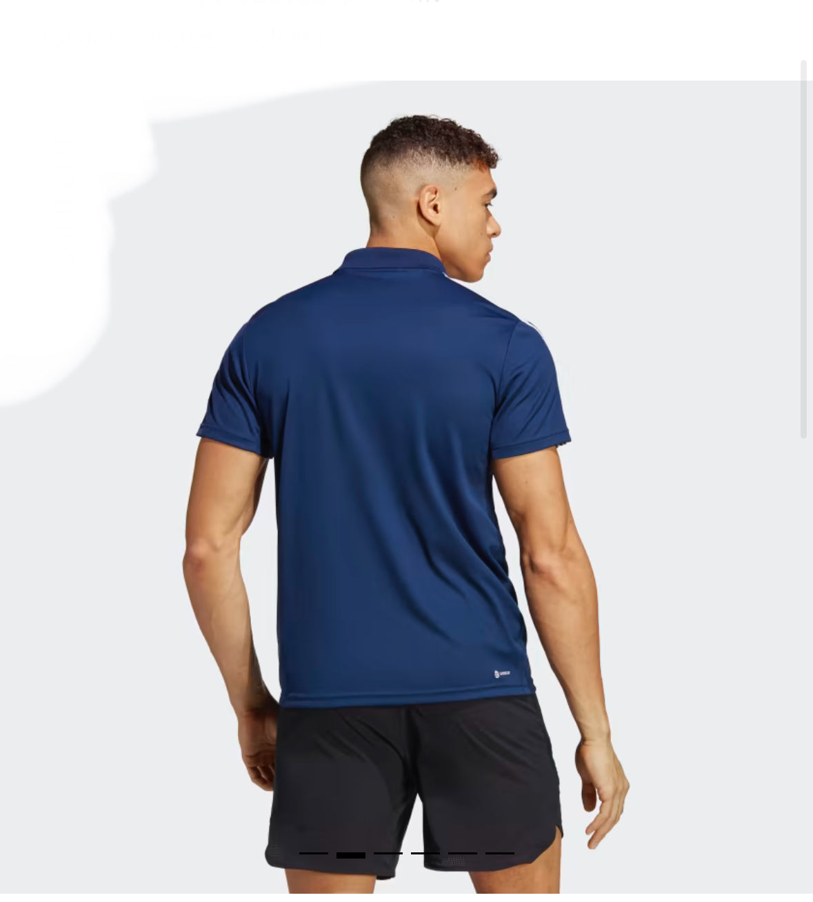 TRAIN ESSENTIALS PIQUÉ 3-STRIPES TRAINING POLO SHIRT -Ib8108