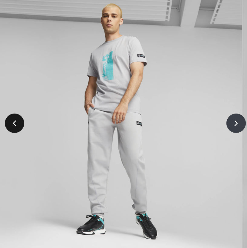 Mercedes-AMG PETRONAS Men's Motorsport Sweat Pants -621148 02