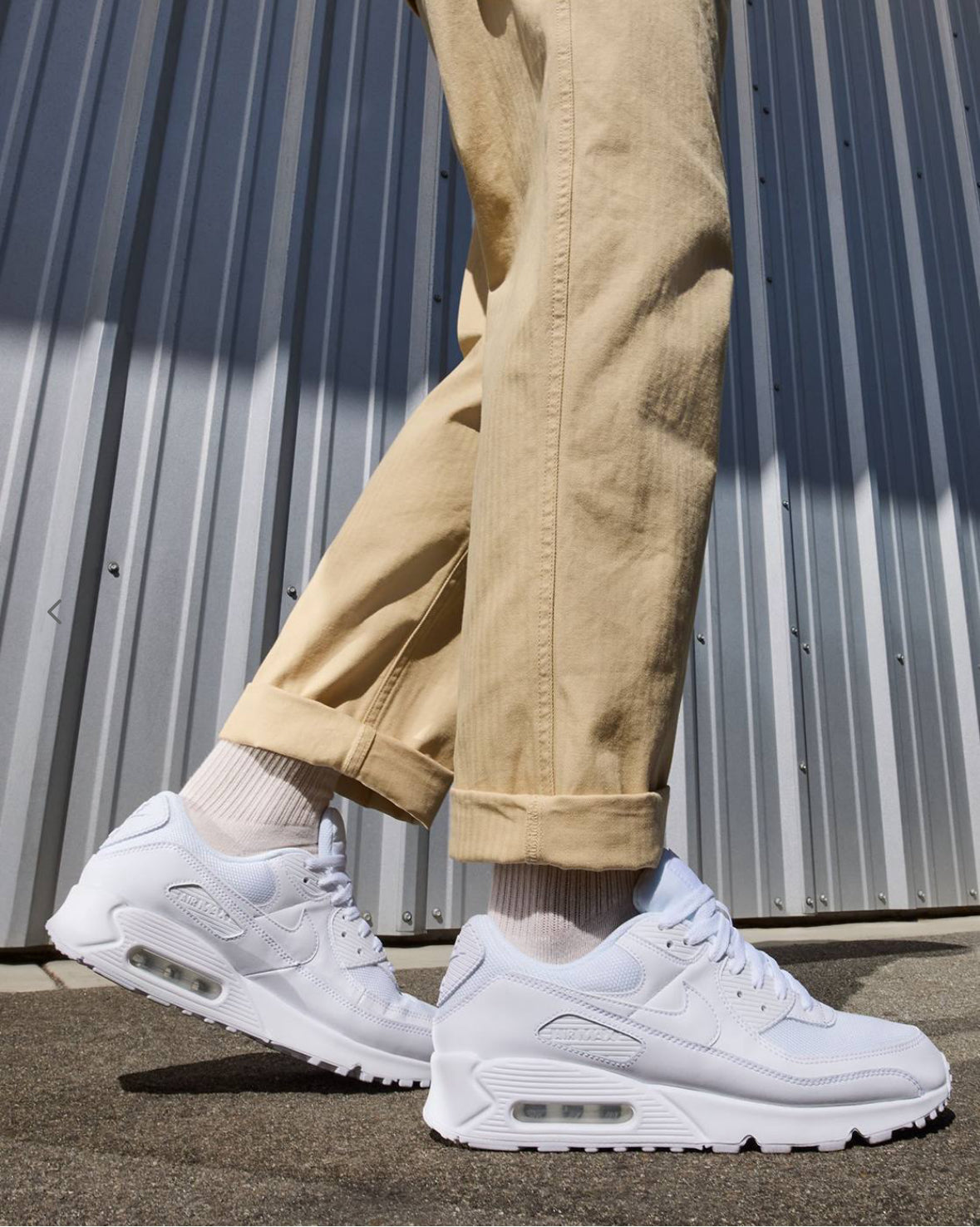 On Feet Do Air Max 90 Run Small Air Max 90 Lace-Up Shoe-cn8490 100 –