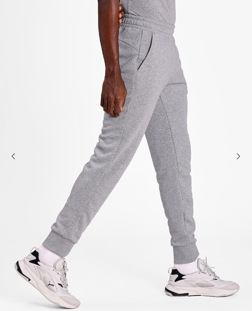 ESS Heathered Joggers With Logo Print -586716 53