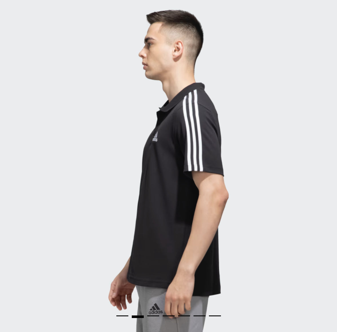 3 STRIPES POLO TEE -hz8954
