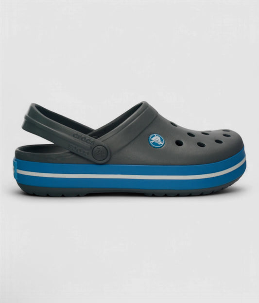 Crocband Charcoal/Ocean Unisex Clog-11016-07w
