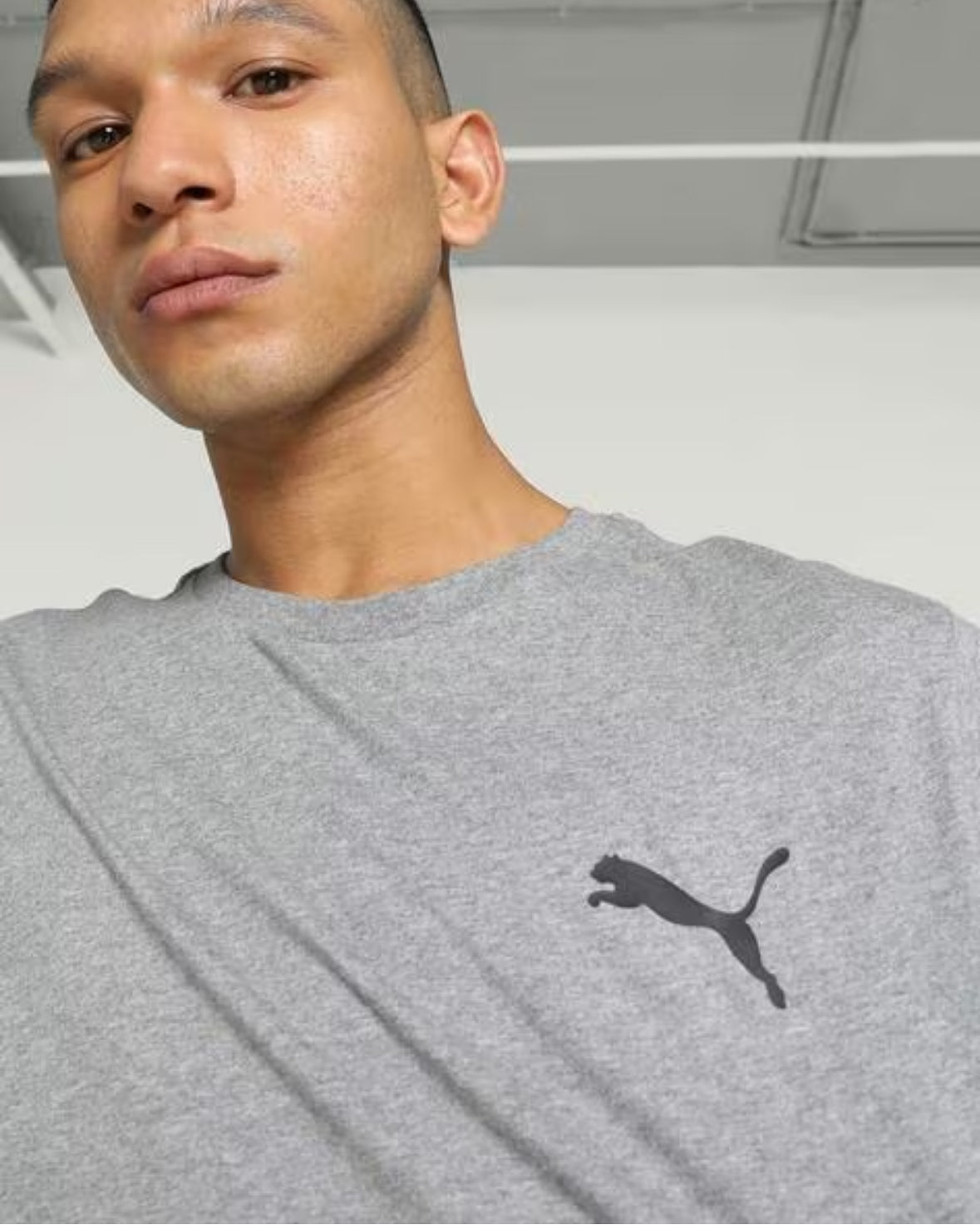 Regular Fit Crew-Neck T-Shirt with Logo Print -683736 53