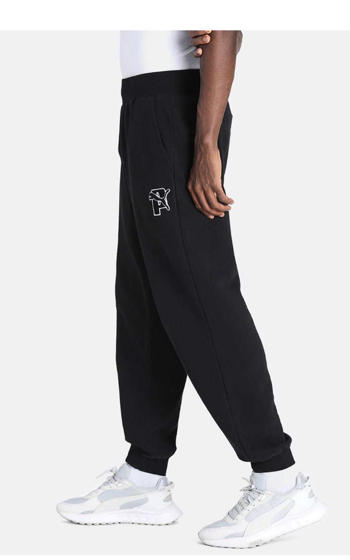 Men jogger with Logo Embroidery-53241901