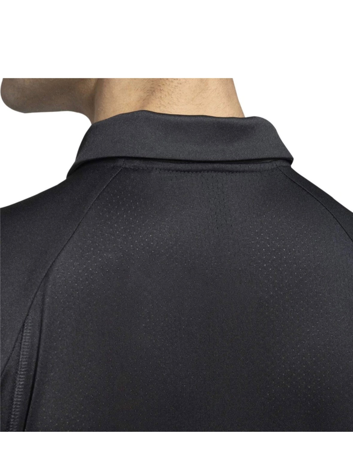 Adidas men Graphic Print Polo Neck Polyester Black-Jx3239