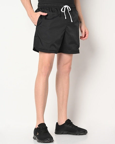 Shorts with Insert Pockets -Black-dm6830-010