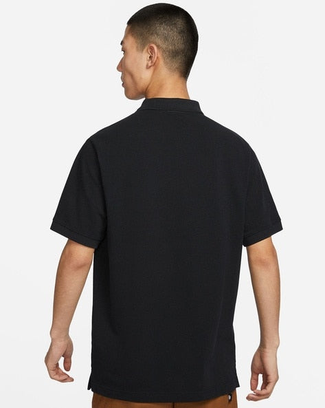 Men AS NK Regular Fit Polo T-Shirt with Logo Print -fn3895-010
