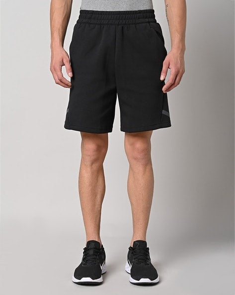 Logo Print Knit Shorts -ic3722