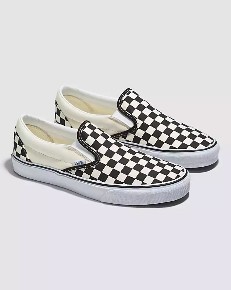 New Asher Checkerboard Slip On-vn000seqipd1