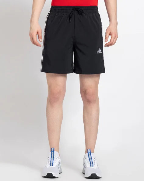 Men Logo Print Regular Fit Shorts -ic1484