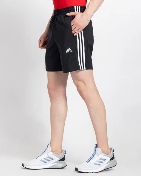 Men Logo Print Regular Fit Shorts -ic1484