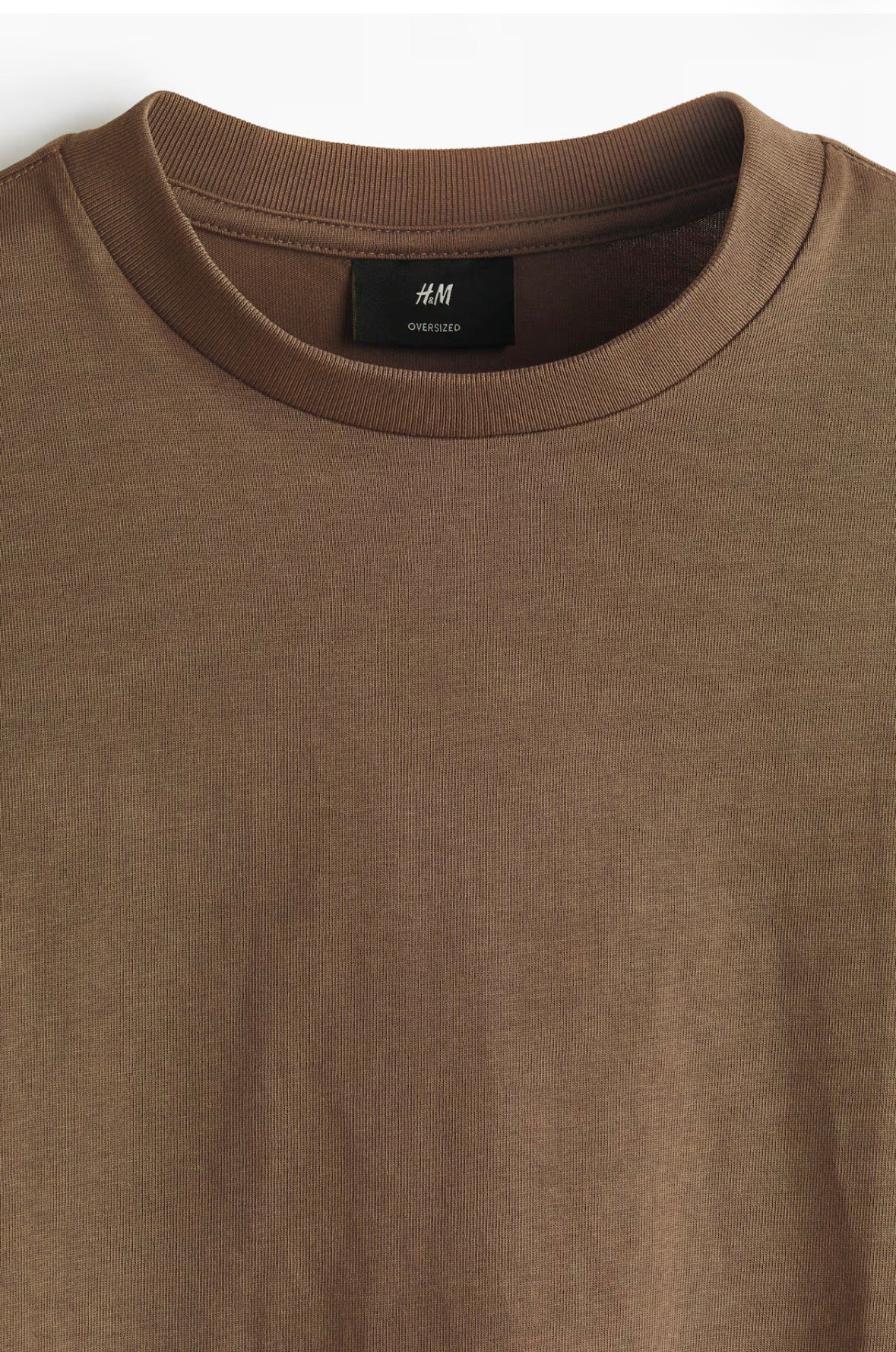Oversized Fit Cotton T-Shirt-1331624006