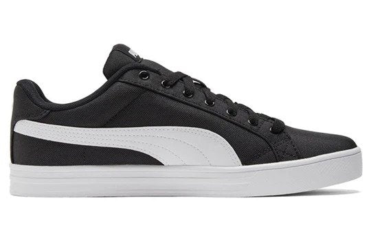 PUMA Smash Vulc Retro Casual Skateboarding Shoes Unisex Black-385554 02