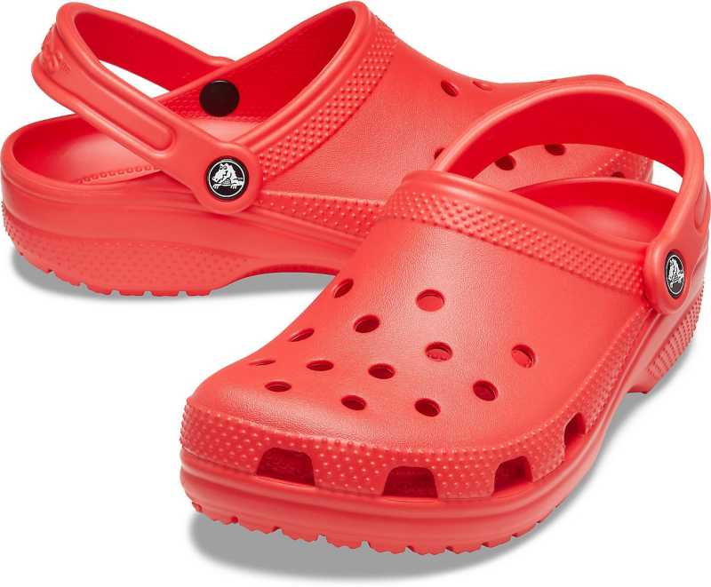 Men Red Clogs Sandal-10001-8c1