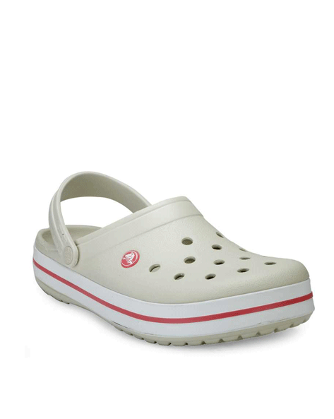 Men White Clogs Sandal-11016-1as