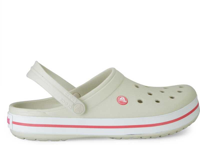 Men White Clogs Sandal-11016-1as