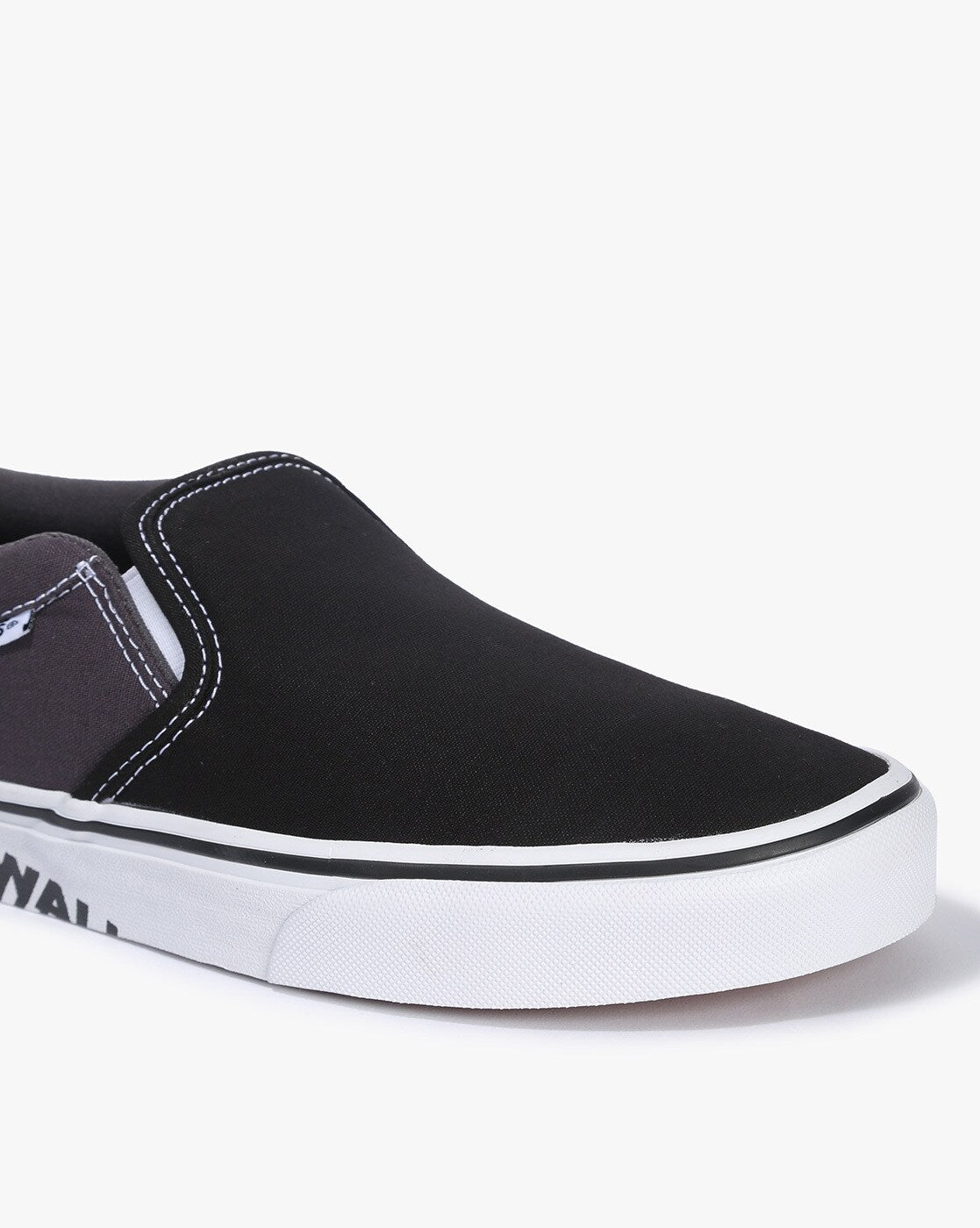 Asher Typographic Print Slip-On Sneaker-71002757