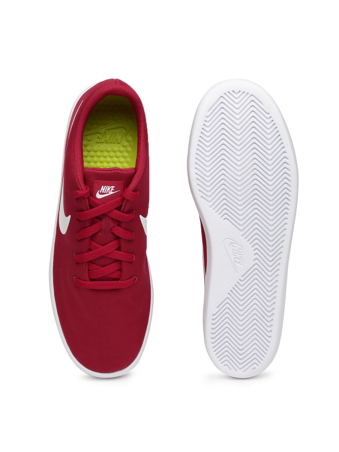 Men Red Essentialist Sneakers
