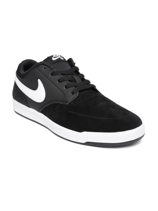 Men Black SB FOKUS Suede Skateboarding Shoes