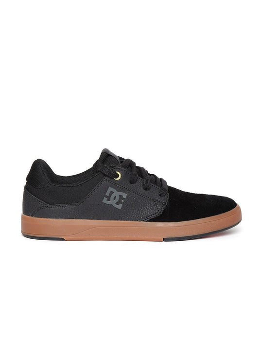 DC Men Black PLAZA TC S Suede Sneakers - Discount Store