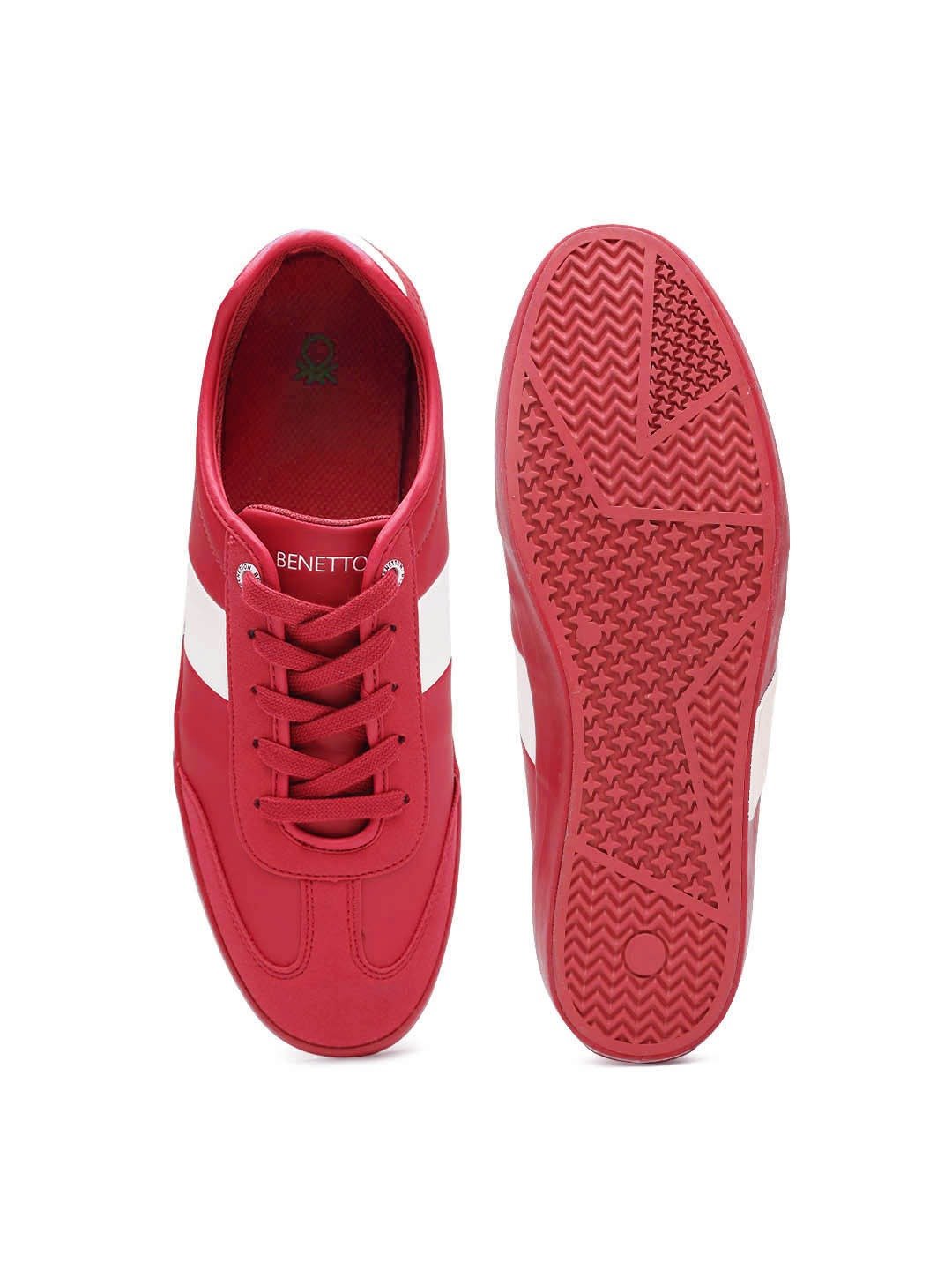 Men Red Sneakers - Discount Store