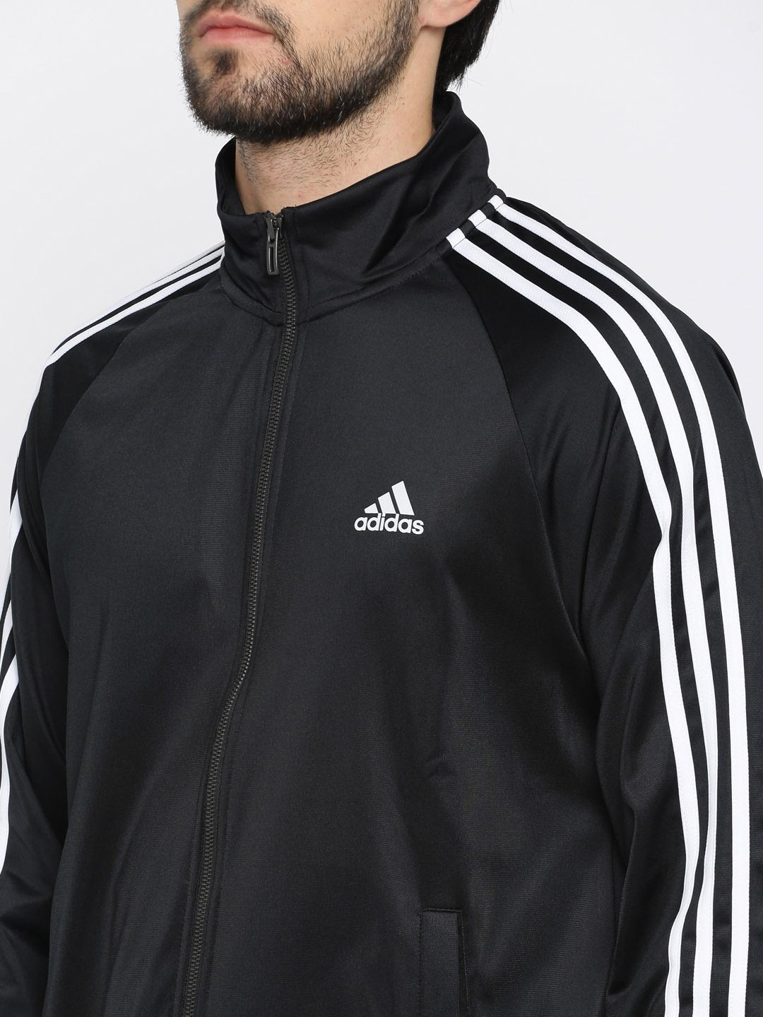 Men Black Solid Sweatshirt - Discount Store