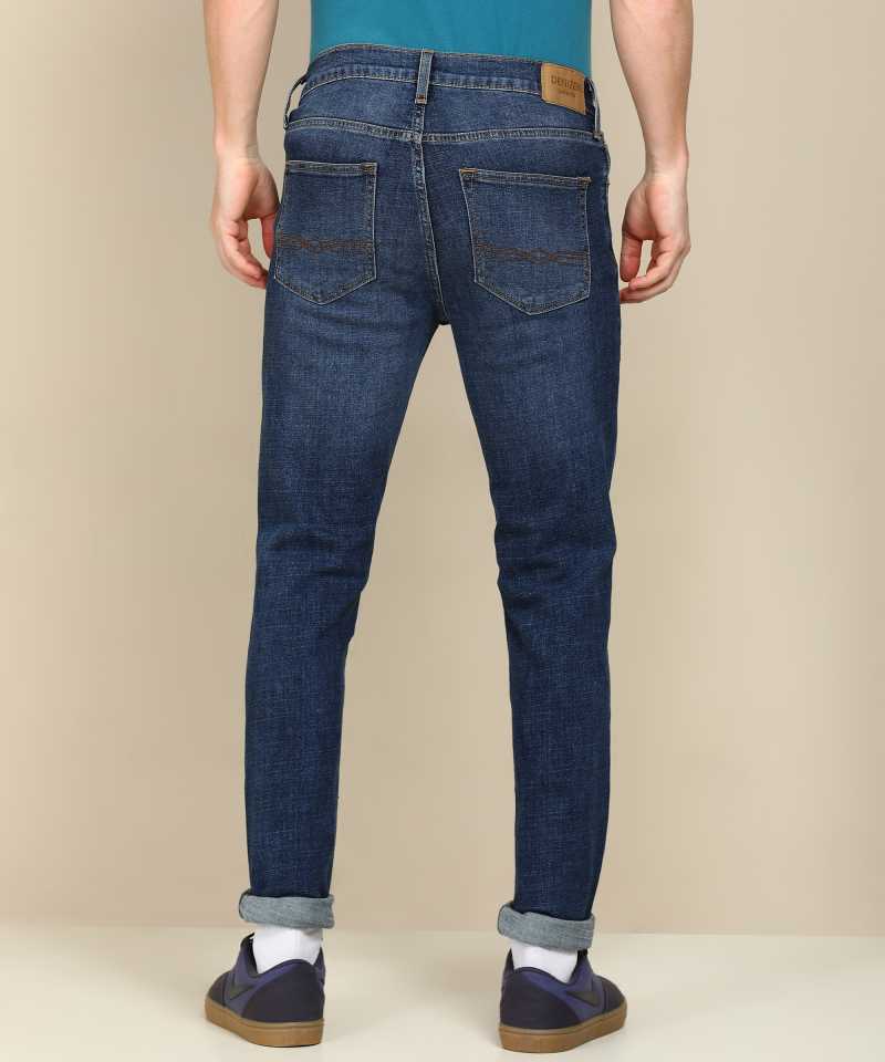 Slim Men Blue Jeans-13925-0011