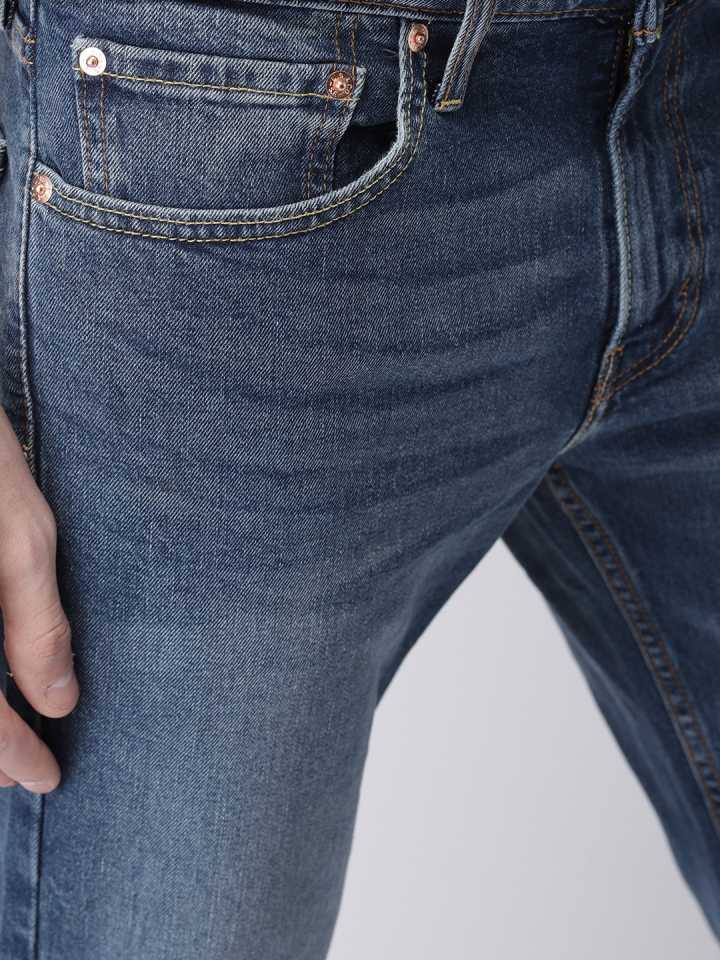 Slim Men Blue Jeans-18298-0488 - Discount Store