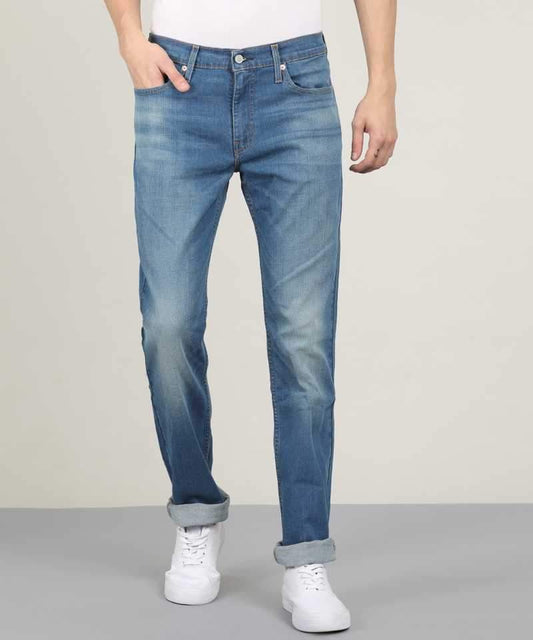 Slim Men Blue Jeans-18298-0696 - Discount Store
