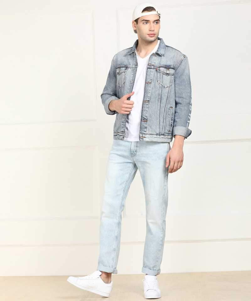 Slim Men Light Blue Jeans-23677-0150 - Discount Store