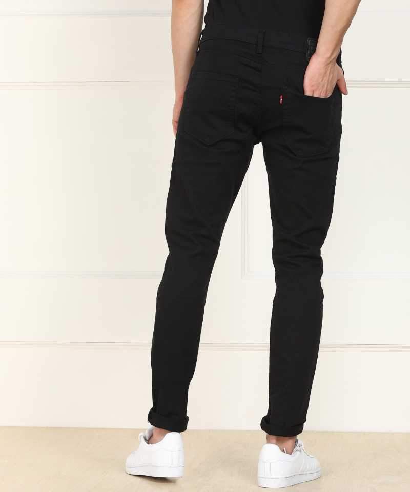 Slim Men Black Jeans-36087-0067 - Discount Store