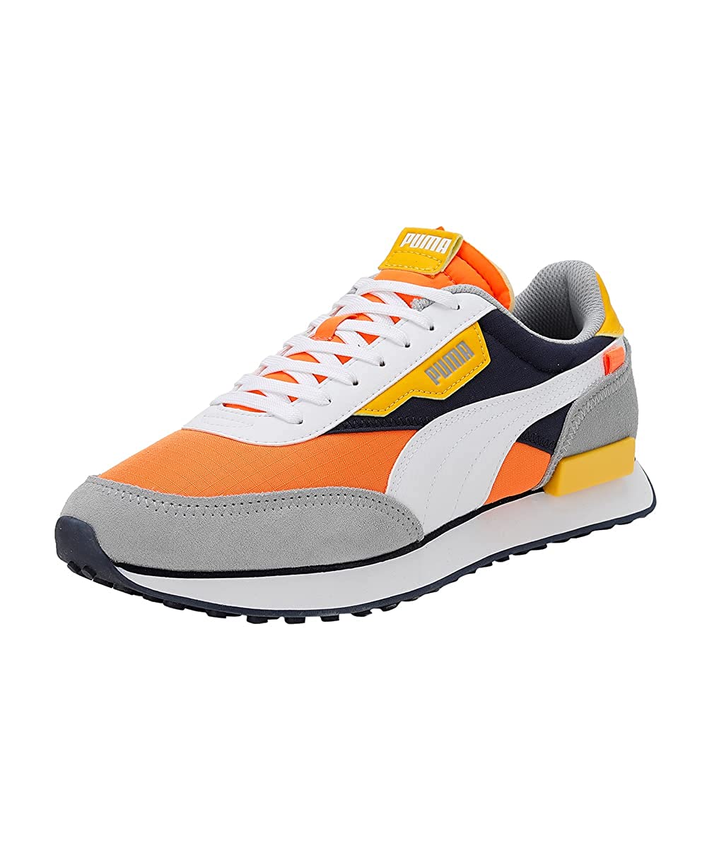 Adult Future Rider Play ON Ultra Orange-White Sneaker -37114992